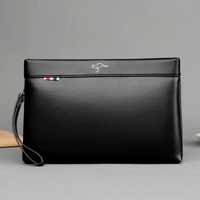 🌟 Sac à main Homme en Cuir – Noir